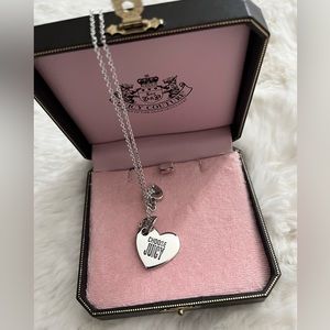 Brand new Vintage Juicy couture dog tag necklace